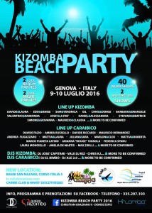 kizomba beach party